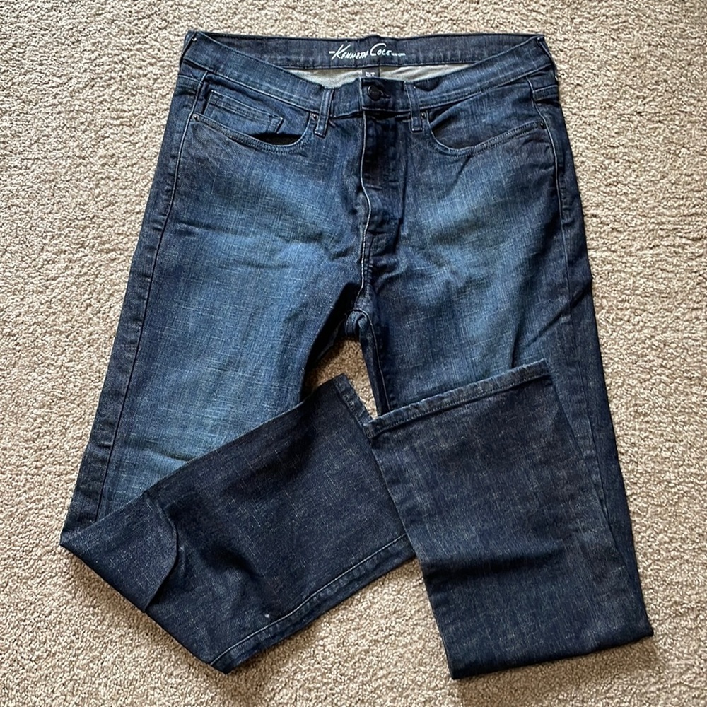 Kenneth Cole Jeans, Dark Blue, 36x30